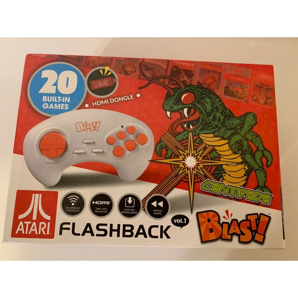 Atari Flashback Blast! Featuring Centipede with 20 Built-In Games Volume‎ 1